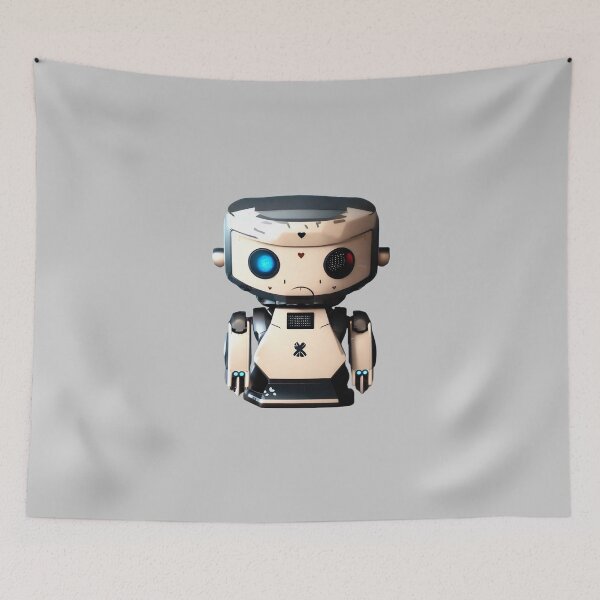 Item preview, Cute Robot 32 - Cool robot design designed and sold by SheepAttack.