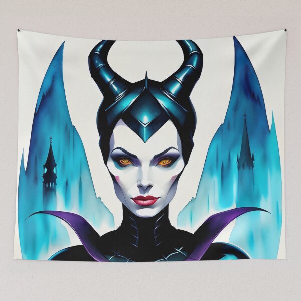 Item preview, Beautiful Horned Villain Woman designed and sold by Erika V..