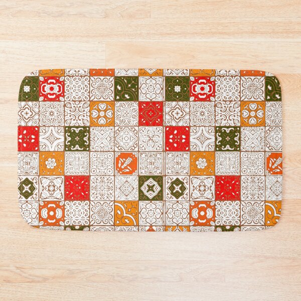 Item preview, Vintage Oriental Traditional Moroccan Tiles Style Artwork  designed and sold by Nooshin Mehrvarz.