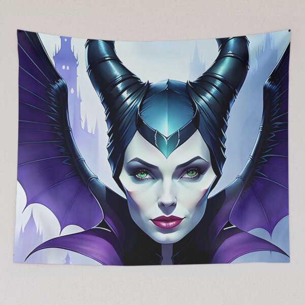 Item preview, Beautiful Horned Villain Woman designed and sold by Erika V..