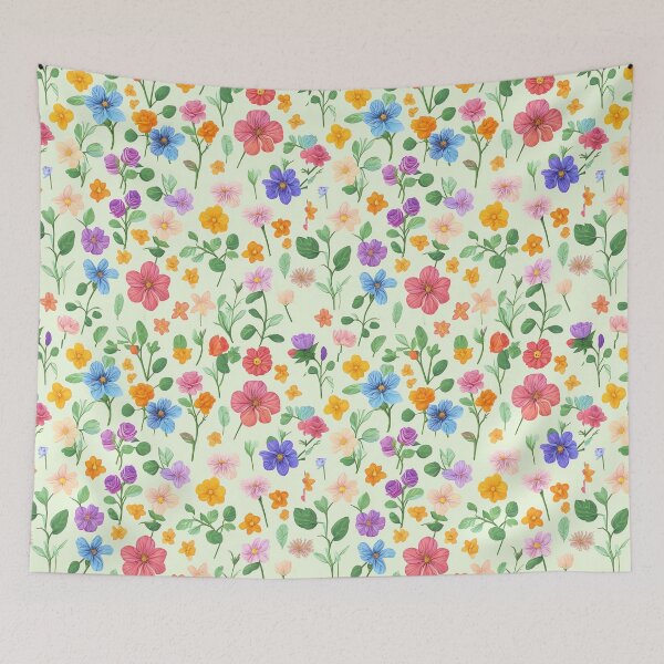 Item preview, Vintage Floral Pattern in Watercolor Style designed and sold by EBESIGN.