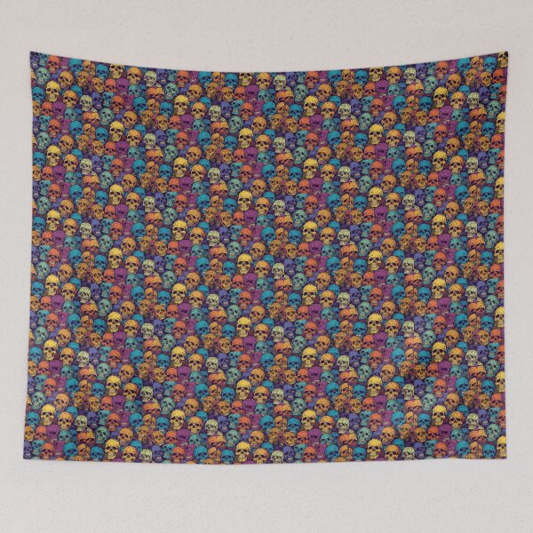 Item preview, Rainbow Skull Digital Design  designed and sold by MerikuroCreates.