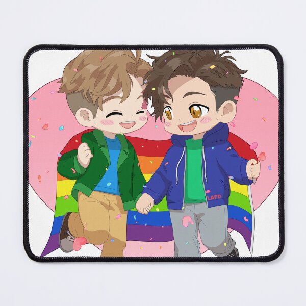 Item preview, 2023 Pride 9-1-1 Buddie Love Cutout designed and sold by EmmelynArt.