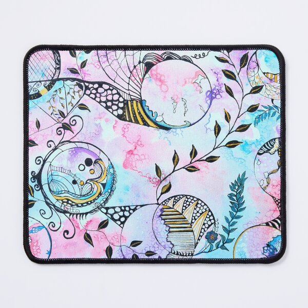Item preview, Pen and wash intricate doodle design designed and sold by OilPaintsHatts.