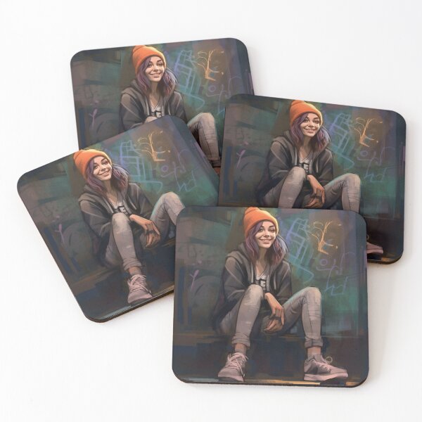 Item preview, graffiti girl in sketchbook style designed and sold by nolutsch.