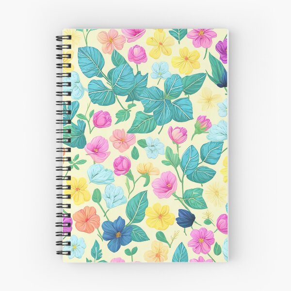 Aperçu de l'œuvre Motif floral vintage dans un style aquarelle créée et vendue par EBESIGN.