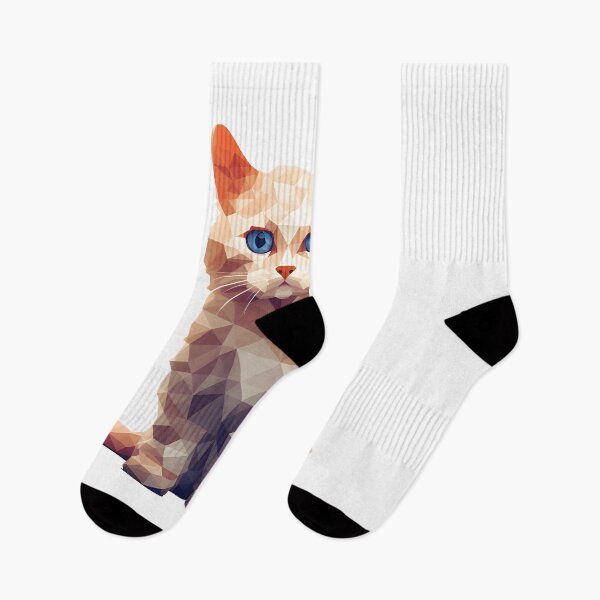 Item preview, Geometric Sweet Cat designed and sold by SAMIESS.