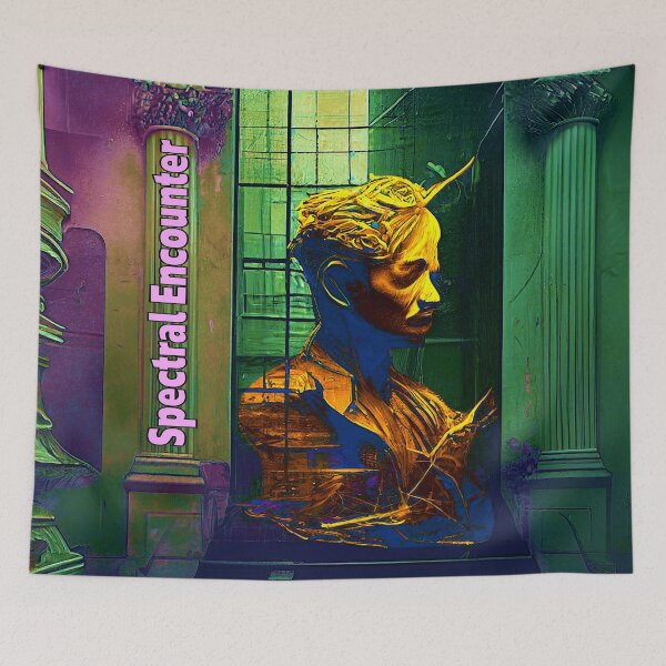 Item preview, Spectral Encounter - Liminal Space Digital Art designed and sold by liminal-concept.