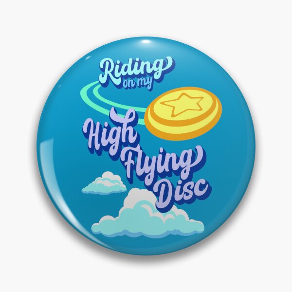 Item preview, Riding on my High-Flying Disc designed and sold by Ginny Gaura.