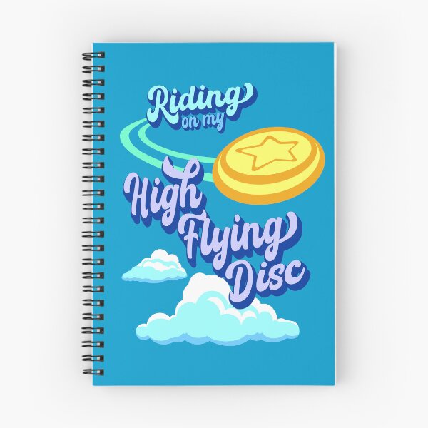 Item preview, Riding on my High-Flying Disc designed and sold by Ginny Gaura.