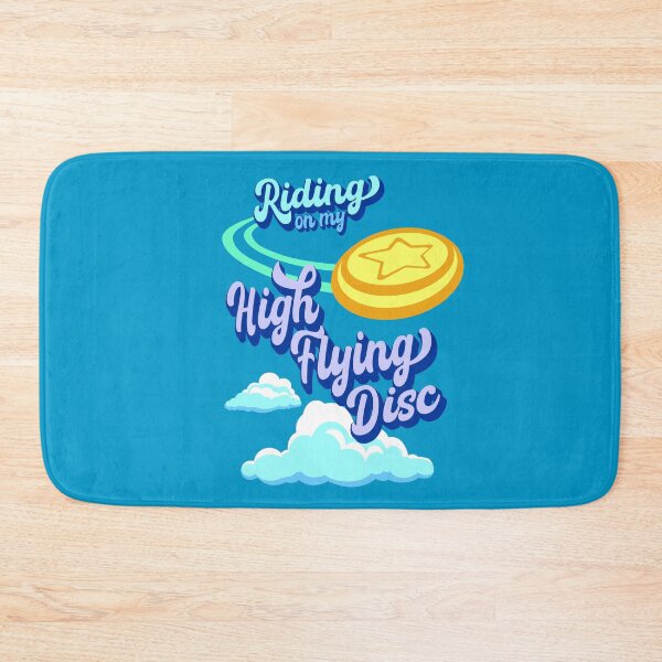 Item preview, Riding on my High-Flying Disc designed and sold by Ginny Gaura.