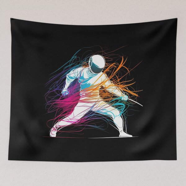 Item preview, Fencing Sport Sword Graphic for Sabre, Epee, or Foil Fencers designed and sold by NoveltyHub.