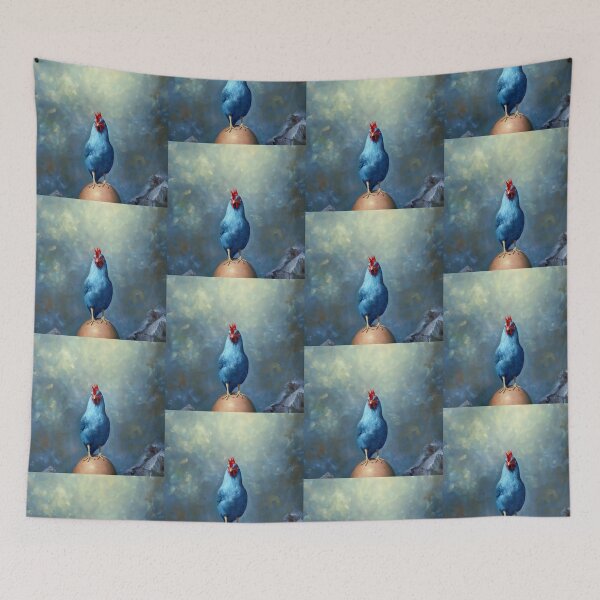 Item preview, Blue Chicken on Egg designed and sold by YoPedro.