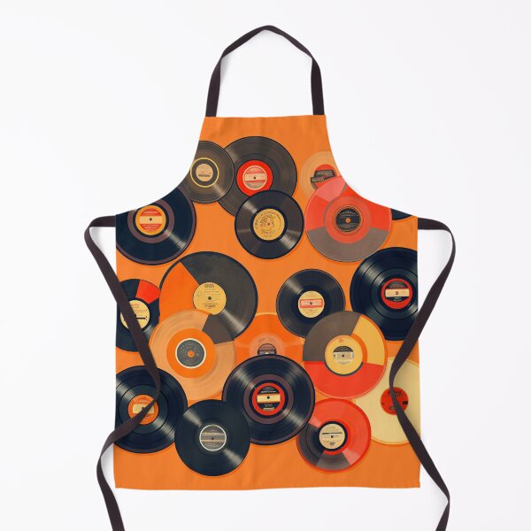 Item preview, Retro Vinyl Records Art designed and sold by GoodOldVintage.