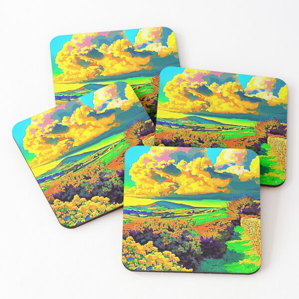 Item preview, Irish Moors Pop Art Landscape designed and sold by LaRoach Digital Arts.