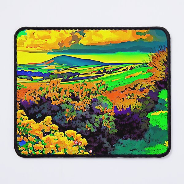 Item preview, Irish Moors Pop Art Landscape designed and sold by LaRoach Digital Arts.