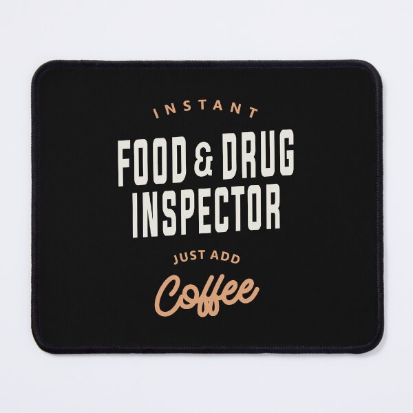 Item preview, Coffee-Powered Inspector - Food & Drug Edition designed and sold by cidolopez.