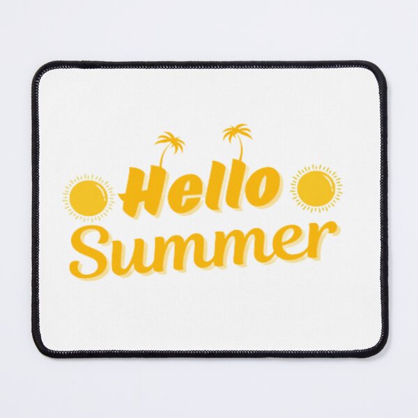 Item preview, Hello Summer - summer quotes designed and sold by AnimalWorldArtt.