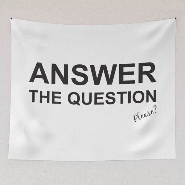 Item preview, Answer the question please designed and sold by Politics-Corner.