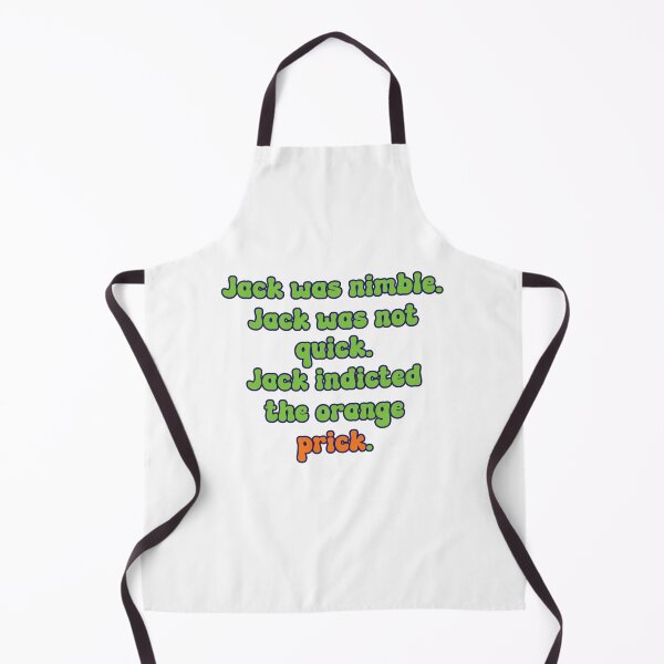 Item preview, Jack was nimble Jack was not quick Jack indicted the orange prick. Funny Trump indicted again. designed and sold by JoyOfHopeStore.