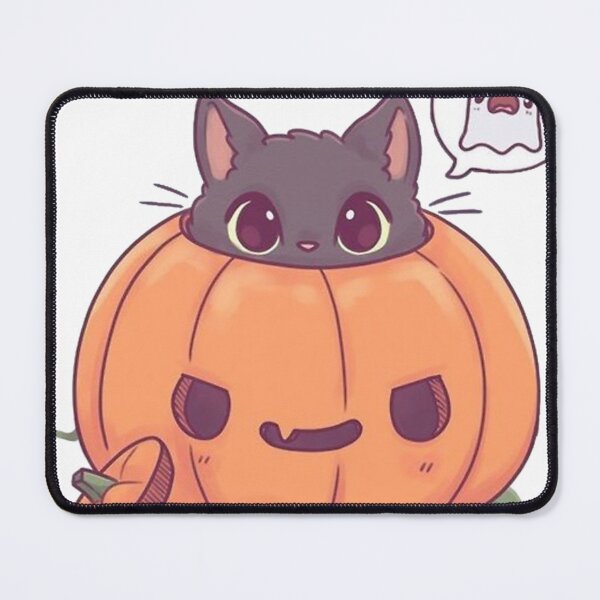 Item preview, Pumpkin Kitty - Original Gray designed and sold by StyleMagmasKas.
