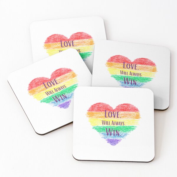 Item preview, Love Will Always Win T-Shirt: Spread the Message of Love and Equality designed and sold by MAIKAboutique.