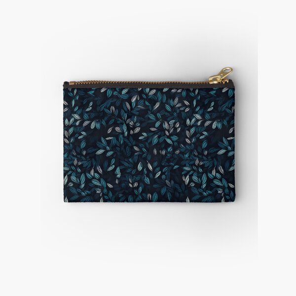 Item preview, Serenity in Shades: Captivating Blue Tones Adorn a Mesmerizing Array of Leaves designed and sold by Koji2R.