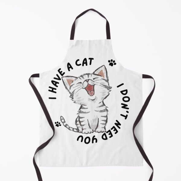 Item preview, I HAVE A CAT - I DON'T NEED YOU designed and sold by Inked-Attire.
