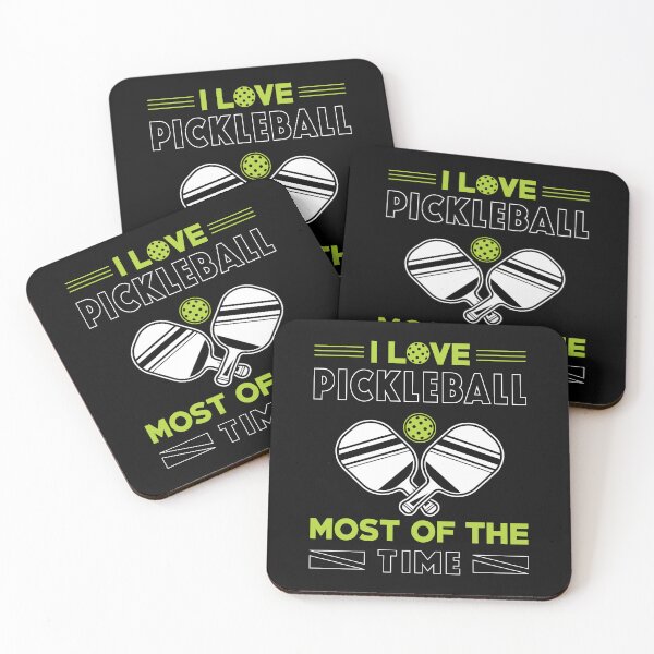 Item preview, I Love Pickleball Most Of The Time - Funny Pickleball Gift Shirt designed and sold by lou731.