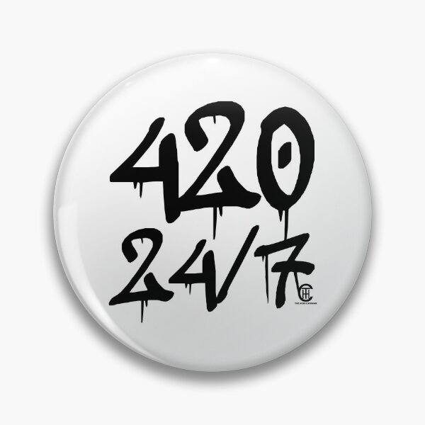 Item preview, 420 - 24/7 Black ("The High Caravan" merch) designed and sold by highprodz.