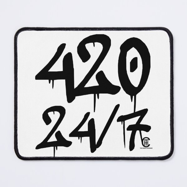 Item preview, 420 - 24/7 Black ("The High Caravan" merch) designed and sold by highprodz.