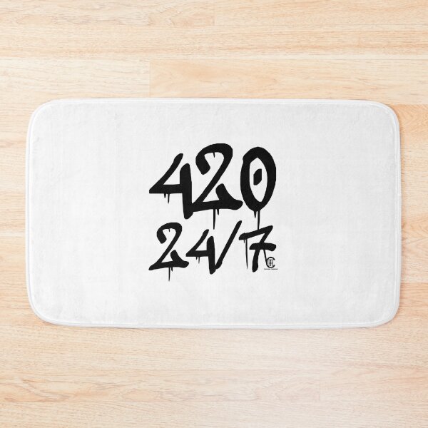 Item preview, 420 - 24/7 Black ("The High Caravan" merch) designed and sold by highprodz.