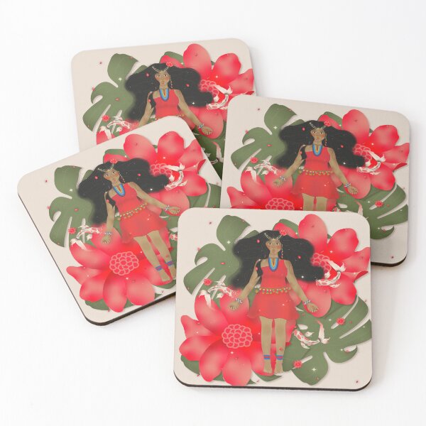 Item preview, The girl with the red flowers designed and sold by Mamuchita.