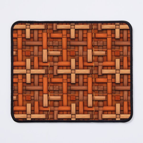 Item preview, Cross Inspired Wood Pattern 3D Light Wood and Teak designed and sold by MiracleROLArt.