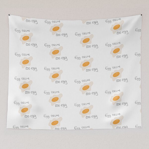 Item preview, Egg taste too egg designed and sold by hollyvanassen.