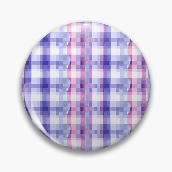 Item preview, Pixelated Gingham layered pattern designed and sold by SweetWhiskers.