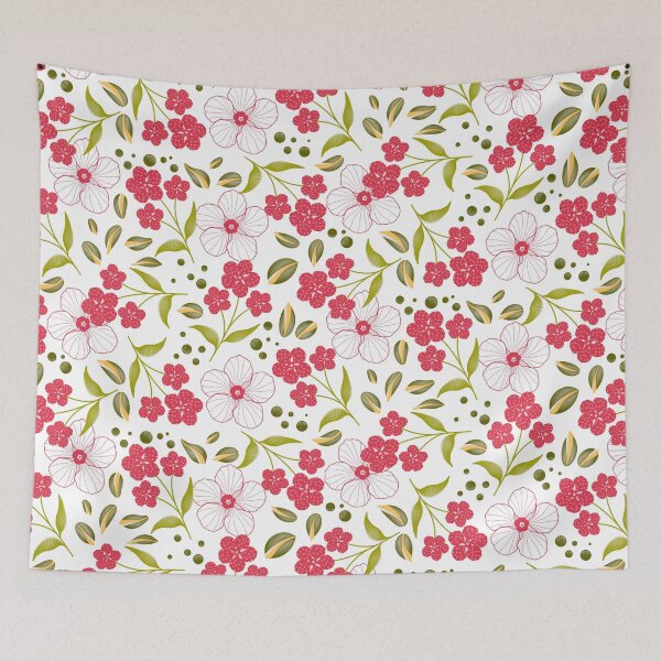 Item preview, Forget-Me-Not Flower - White designed and sold by JaselviiStudio.