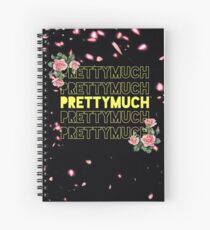 Prettymuch- flowers Spiral Notebook