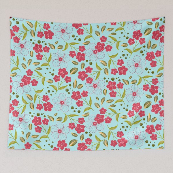 Item preview, Forget-Me-Not Flower - LightBlue designed and sold by JaselviiStudio.