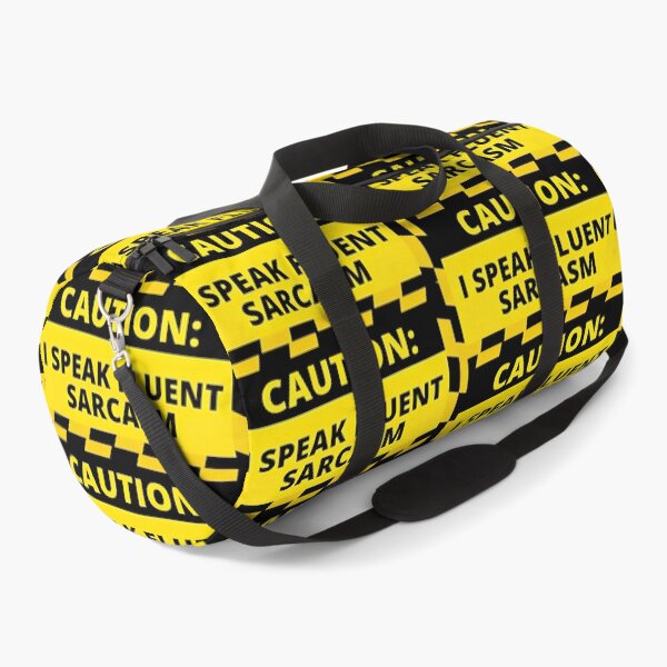 Item preview, CAUTION: I SPEAK FLUENT SARCASM designed and sold by Inked-Attire.