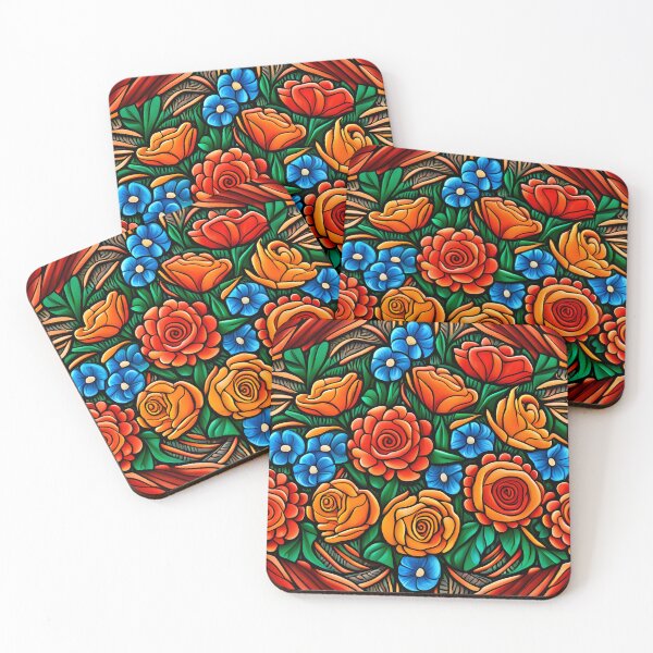 Item preview, Rose flower background with carved effect  designed and sold by hadleysheart.