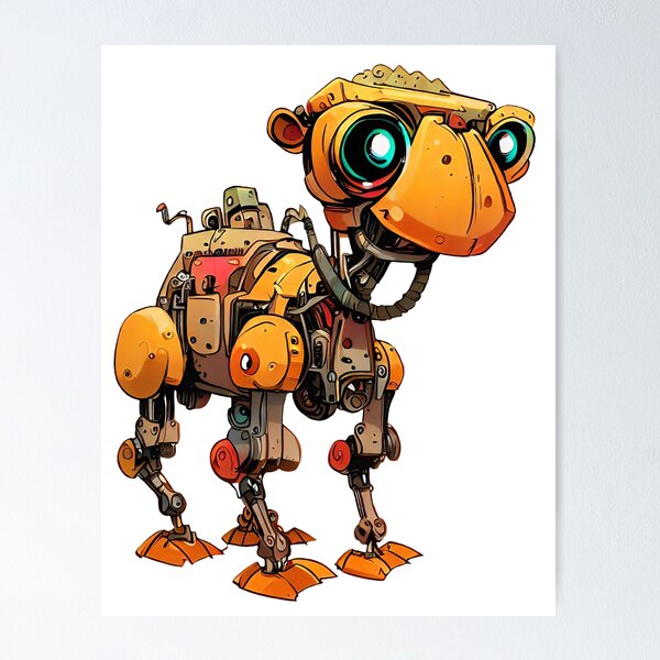 Item preview, Robo-Camel! designed and sold by kukamatsu.