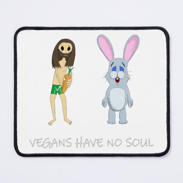Item preview, VEGANS HAVE NO SOUL designed and sold by orangejuice10.