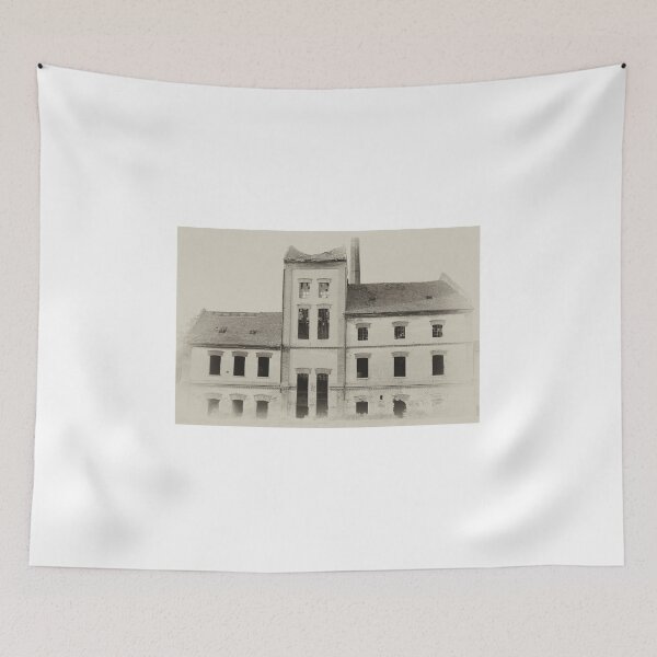 Item preview, Old factory black and white vintage photography designed and sold by goceris.