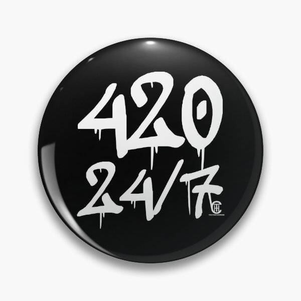 Item preview, 420 - 24/7 White ("The High Caravan" merch) designed and sold by highprodz.