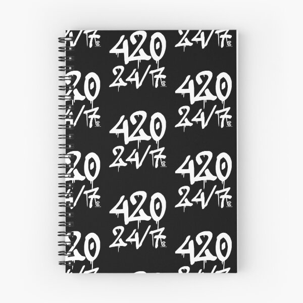 Item preview, 420 - 24/7 White ("The High Caravan" merch) designed and sold by highprodz.