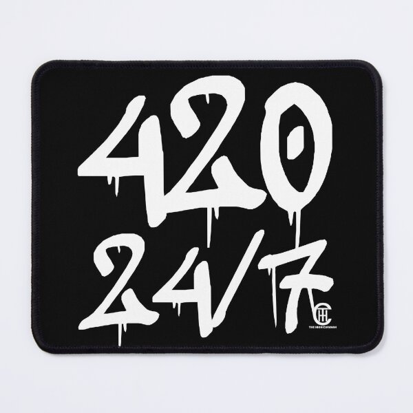 Item preview, 420 - 24/7 White ("The High Caravan" merch) designed and sold by highprodz.
