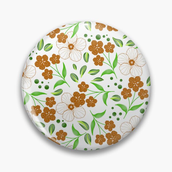 Item preview, Brown Forget-Me-Not Flower - White designed and sold by JaselviiStudio.