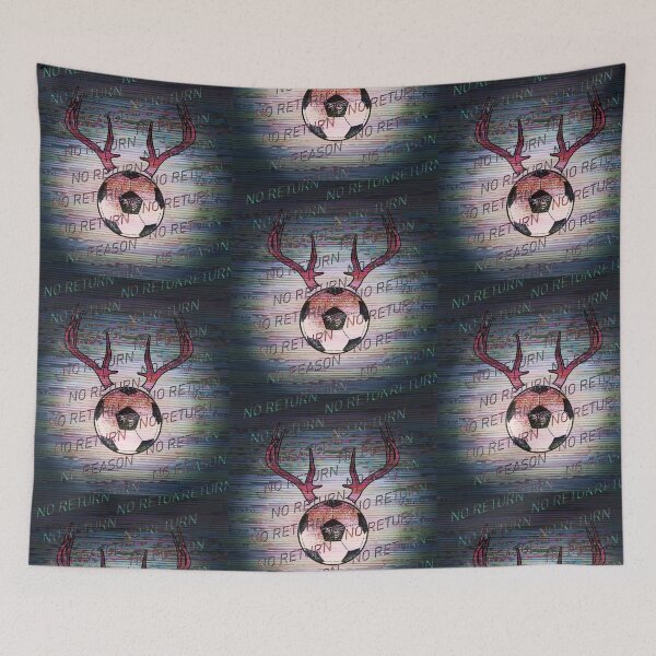 Item preview, Yellowjackets No Return Logo (w/ background) designed and sold by doughnutcleric.