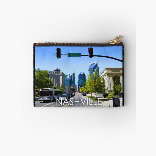 Item preview, Nashville, Tennessee, City, Skyline, USA, Travel Print designed and sold by summattodraw.